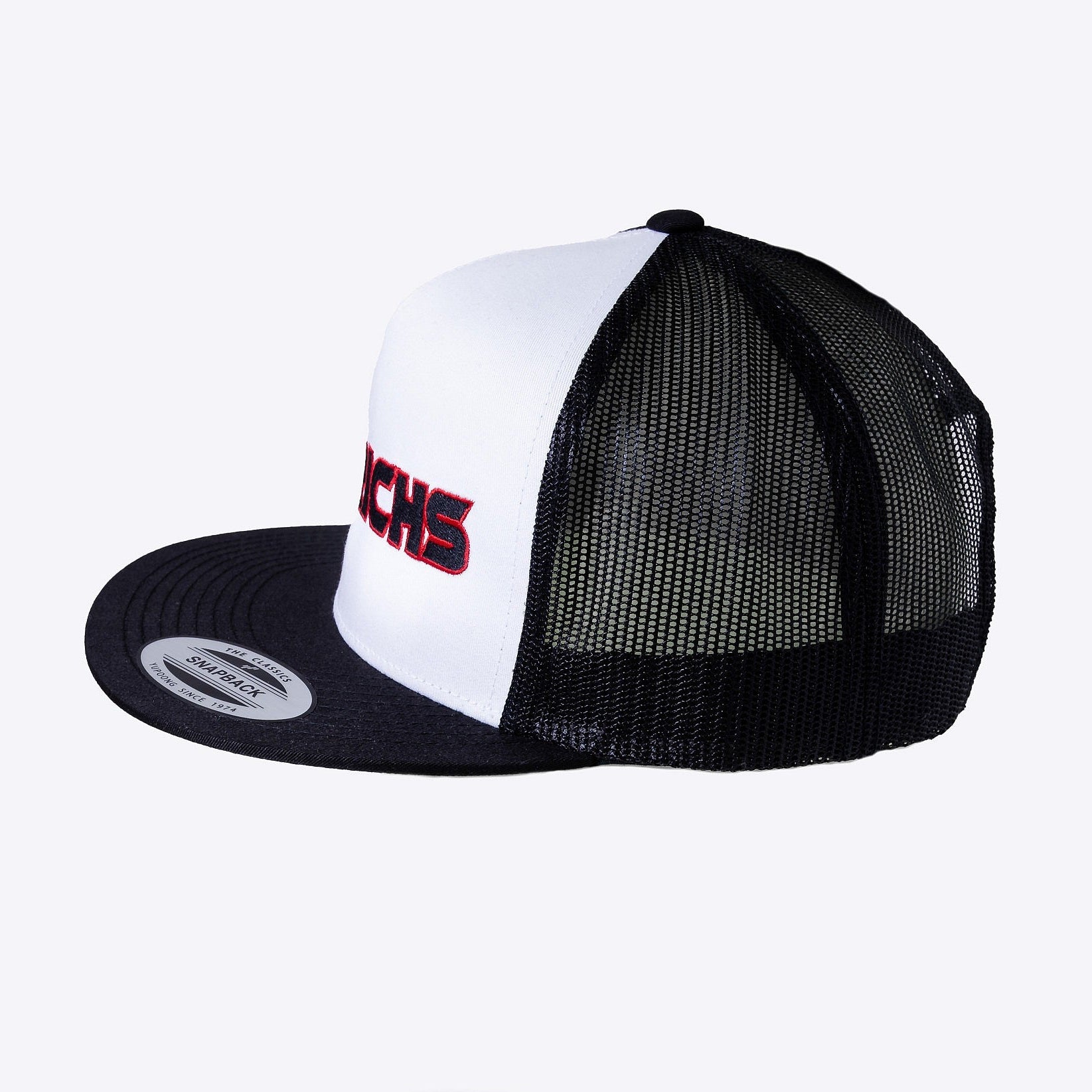 Heinrichs Trucker Snapback Cap – Mesh Rücken Truckwear schwarz