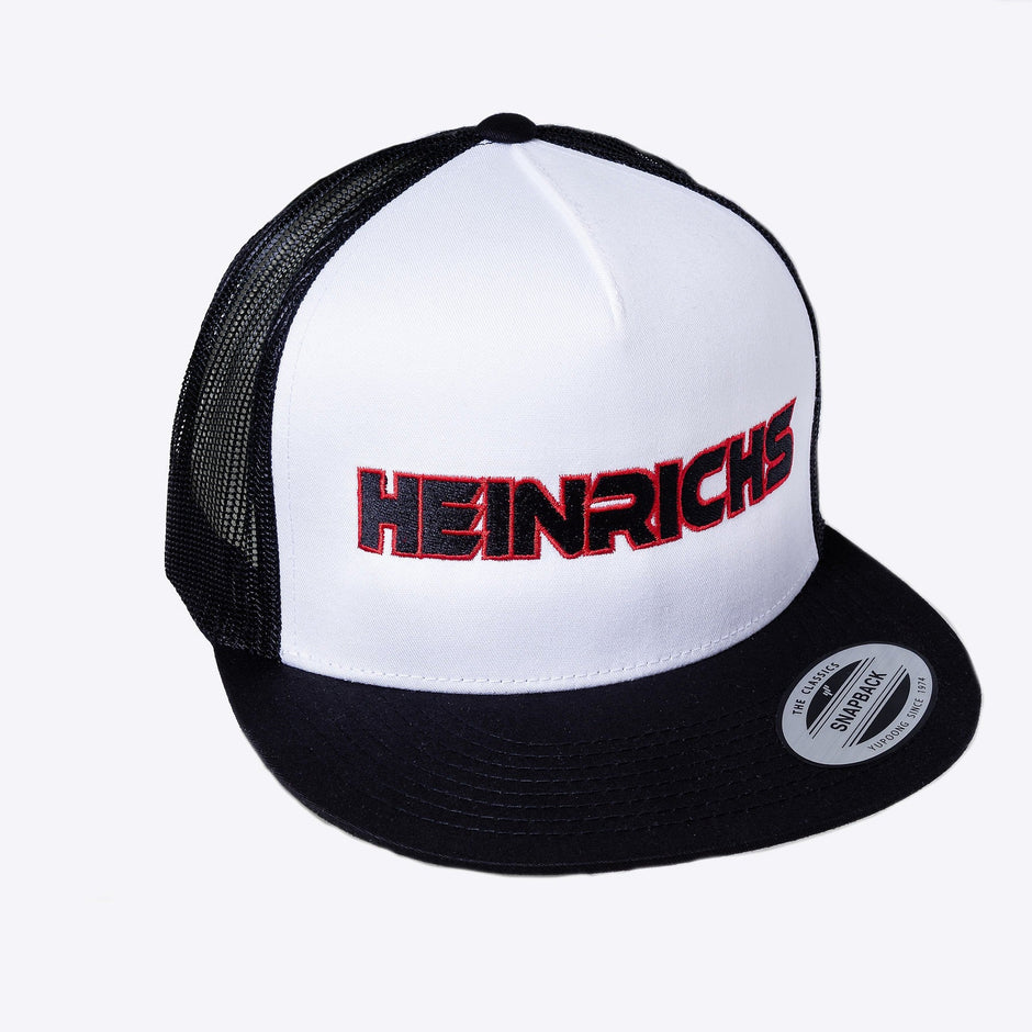 Heinrichs Trucker Snapback Cap – Mesh Rücken Truckwear schwarz