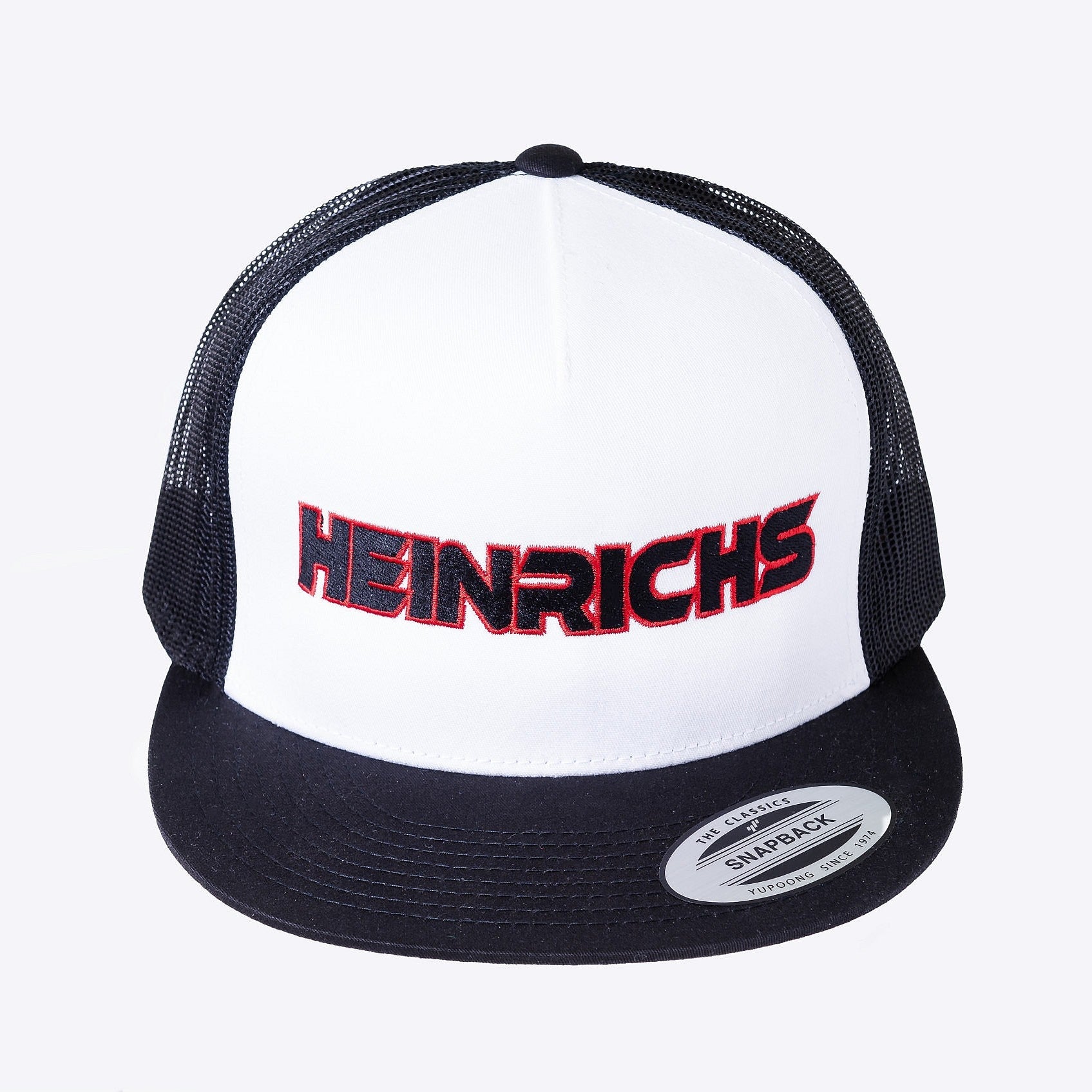 Heinrichs Trucker Snapback Cap – Mesh Rücken Truckwear schwarz