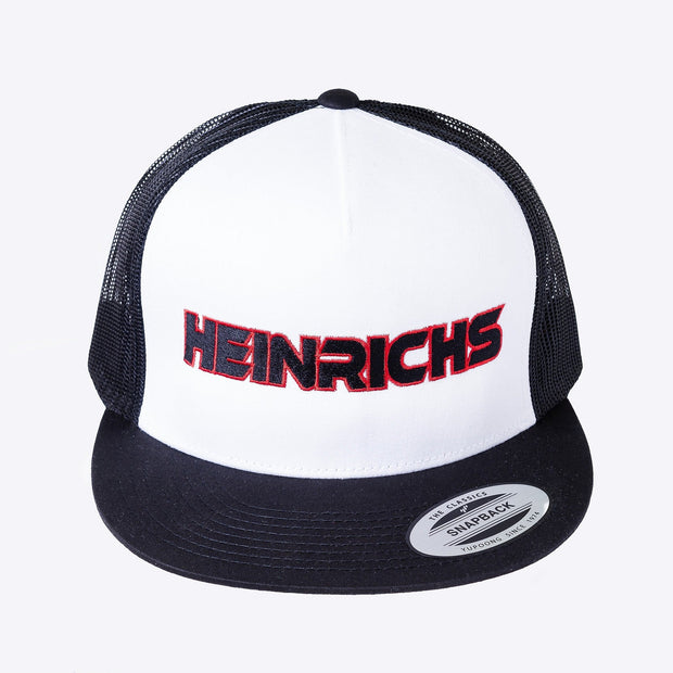 Heinrichs Trucker Snapback Cap – Mesh Rücken Truckwear schwarz