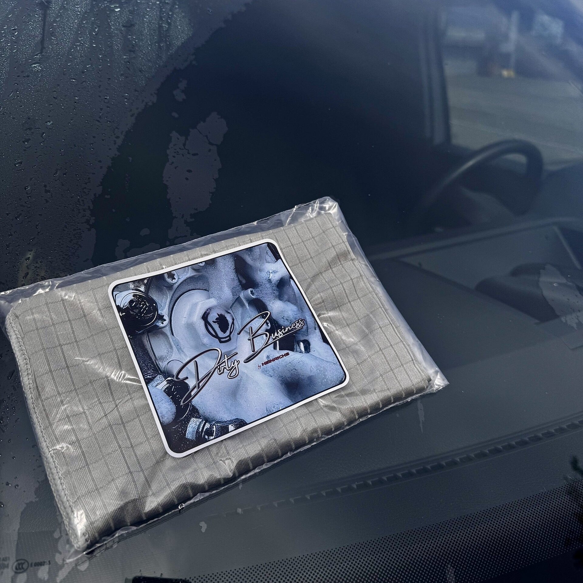 Dirty Business Glass Cloth