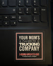 Heinrichs Thereomliner Laptop Sticker your moms favorite trucking company