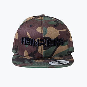 Bild zeigt Snapback Heinrichs 3D Stick Camo von vorn