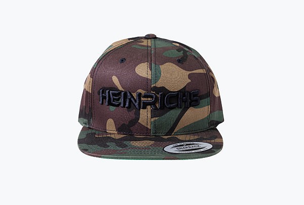 Bild zeigt Snapback Heinrichs 3D Stick Camo von vorn