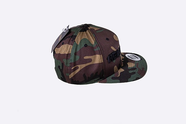 Bild zeigt Snapback Heinrichs 3D Stick Camo von Seite