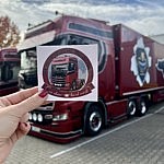 Bild zeigt Aufkleber Heinrichs Thermoliner No show Truck