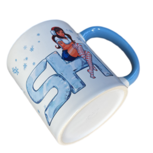 Bild zeigt Kaffeetasse SH Girl von oben