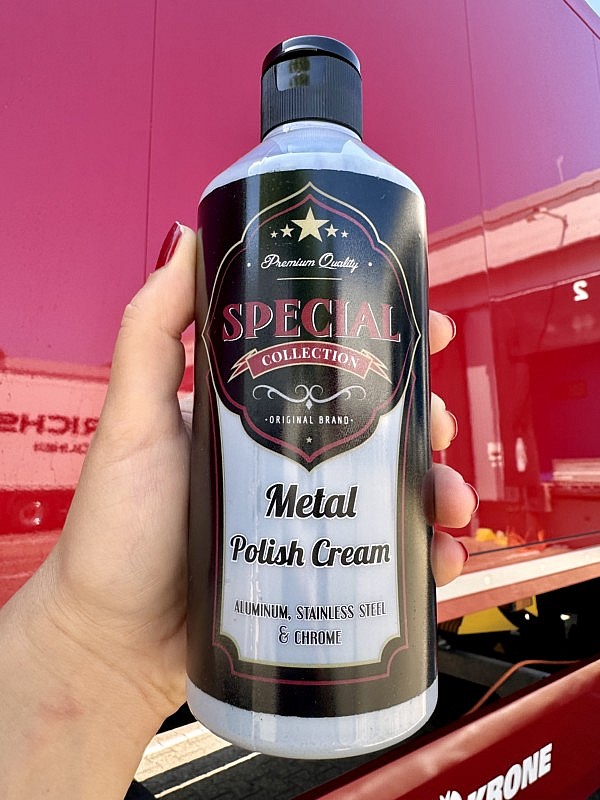 Special Collection Metal Polish Cream – 500 ml poliert sicher, ohne Metalloberflächen