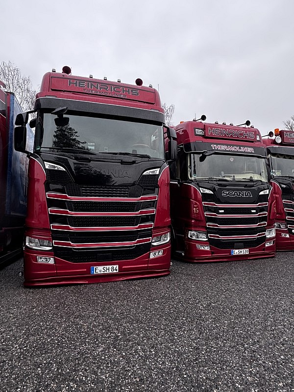 Heinrichs Thermoliner Scania Next Generation - moderne Technologien - effizienter Transport